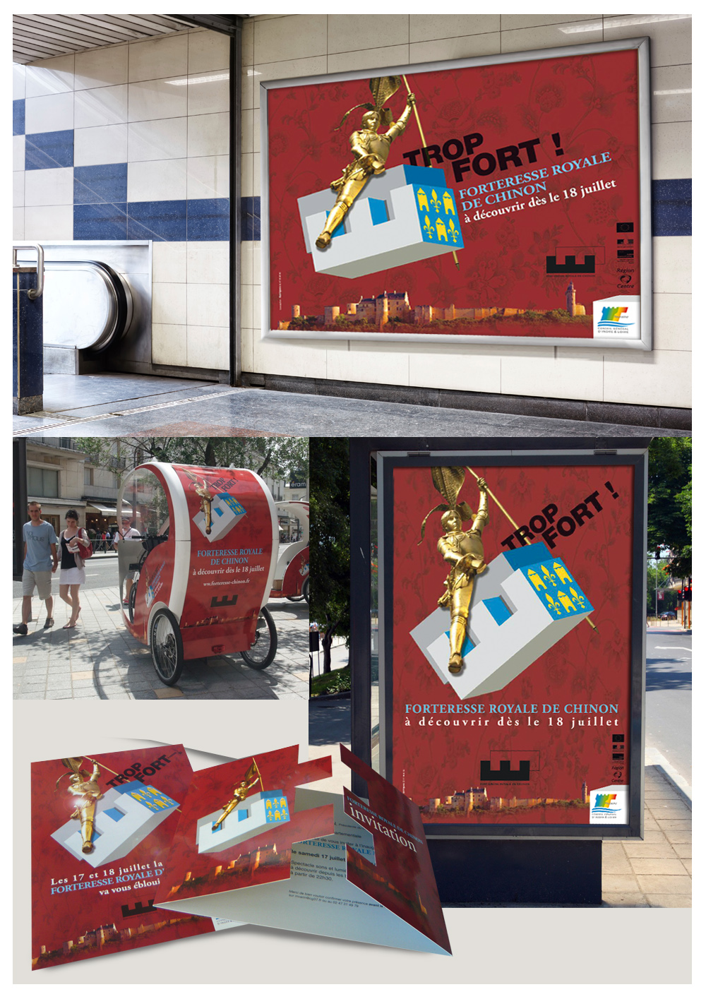 Conception d'une campagne de lancement (affiche, plaquette, invitation...)