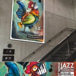 conception création affiche festival événement jazz