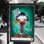 conception création affiche festival événement jazz