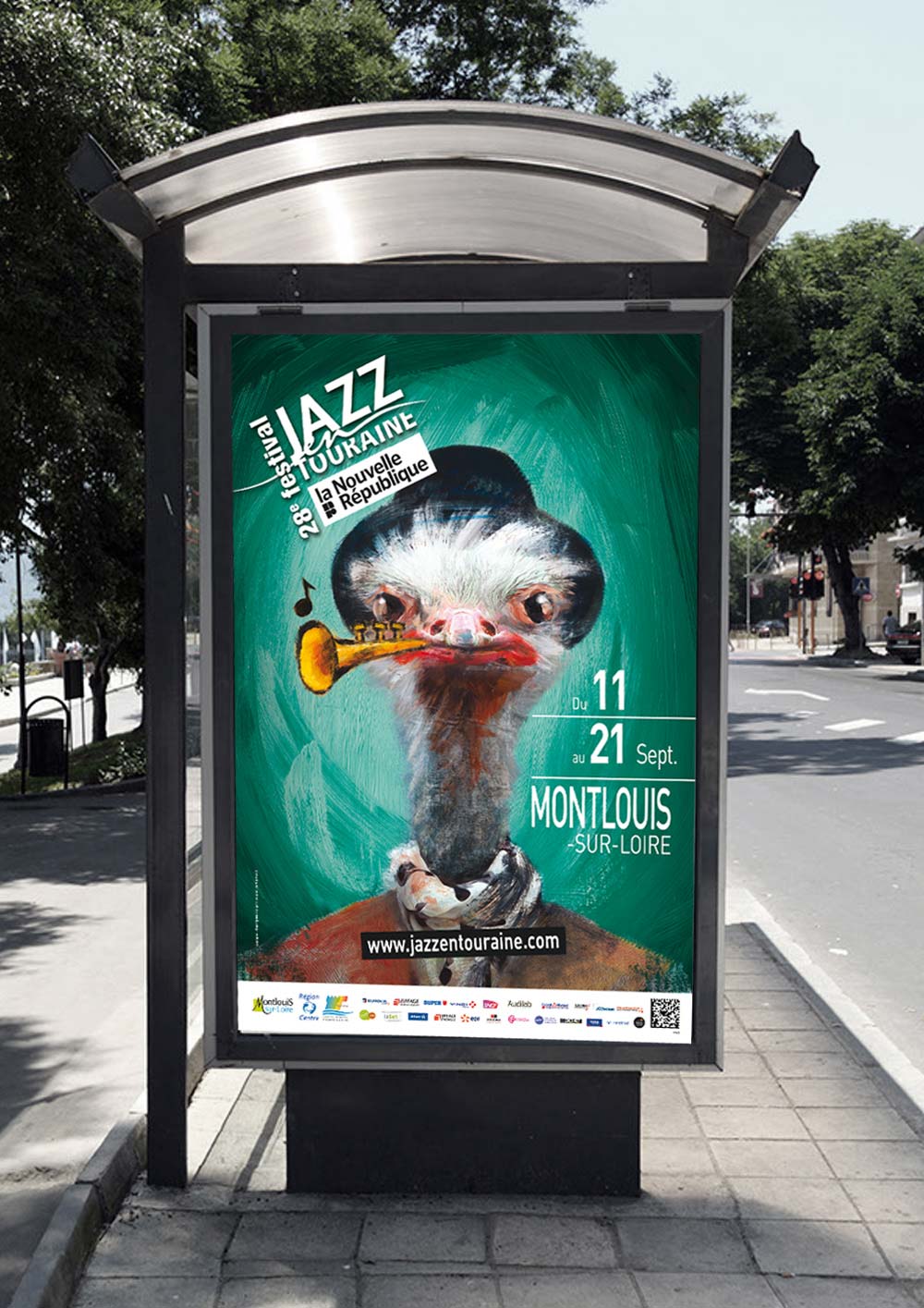 conception création affiche festival événement jazz