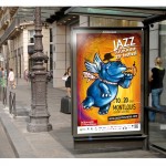 conception création affiche festival événement jazz