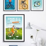 Conception d'une affiche "mobilité" pour la ville de Quimper