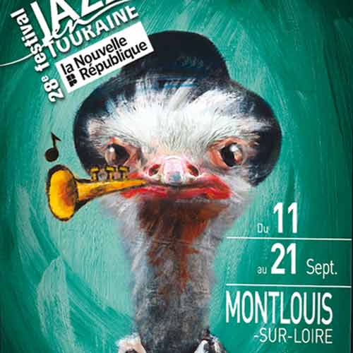 [Création] [Affiche] Festival Jazz en Touraine 2014