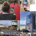 dinard film festival conception création affiches, annonces, billets, programmes, signalétique, décoration, merchandising ….